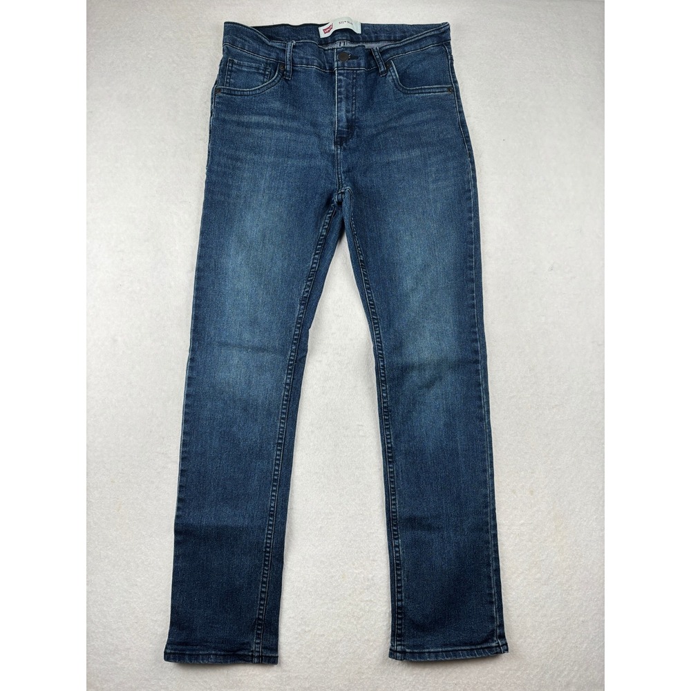 Levis 511 Jeans Boys 18 Reg 29x29 Slim Fit Stretch Dark Wash
